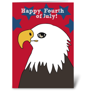 Happy Fourth of July! greeting card
