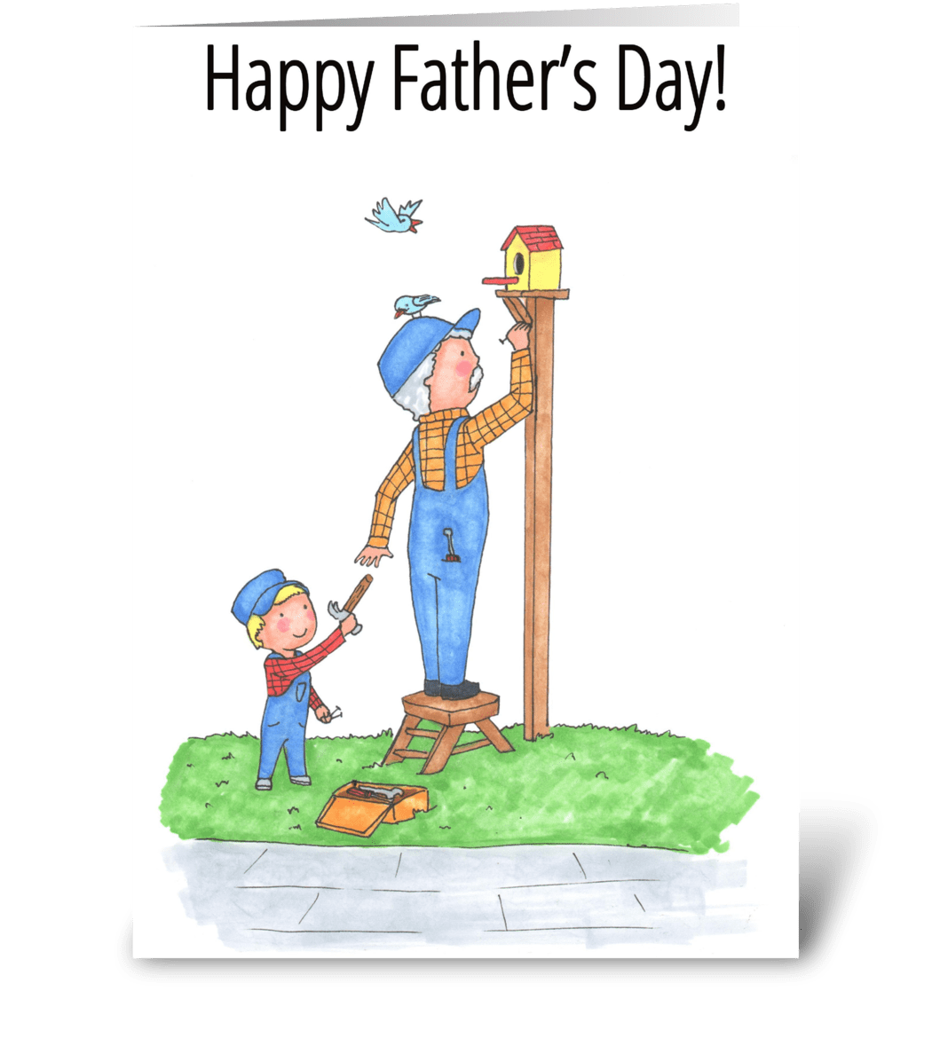 Happy Father's Day!! - Send this greeting card designed by Cutie World -  Card Gnome