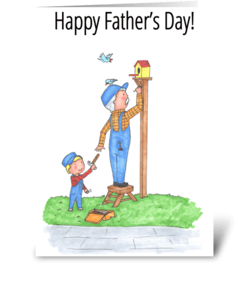 Happy Father's Day!! greeting card