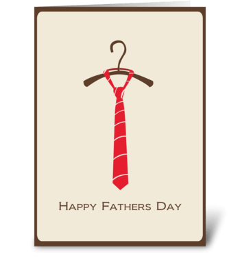 Fathers day greeting card
