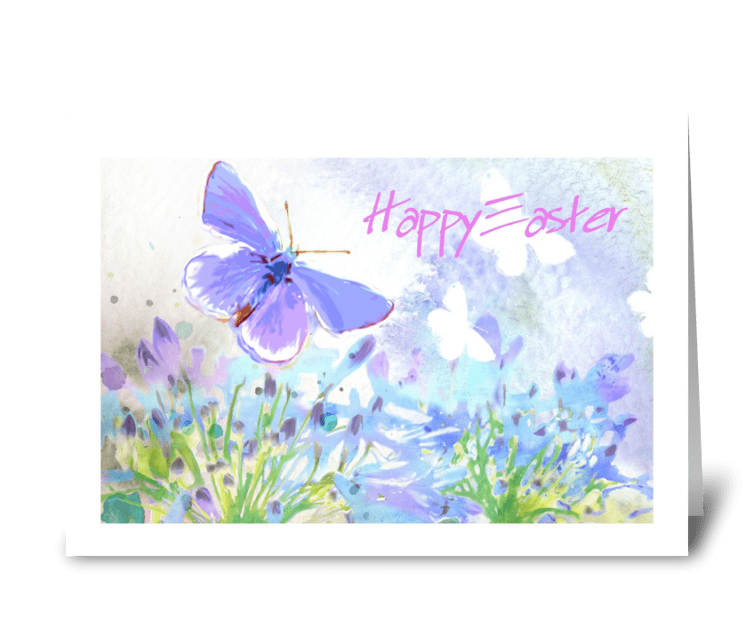 Spring Breeze, Happy Easter  greeting card