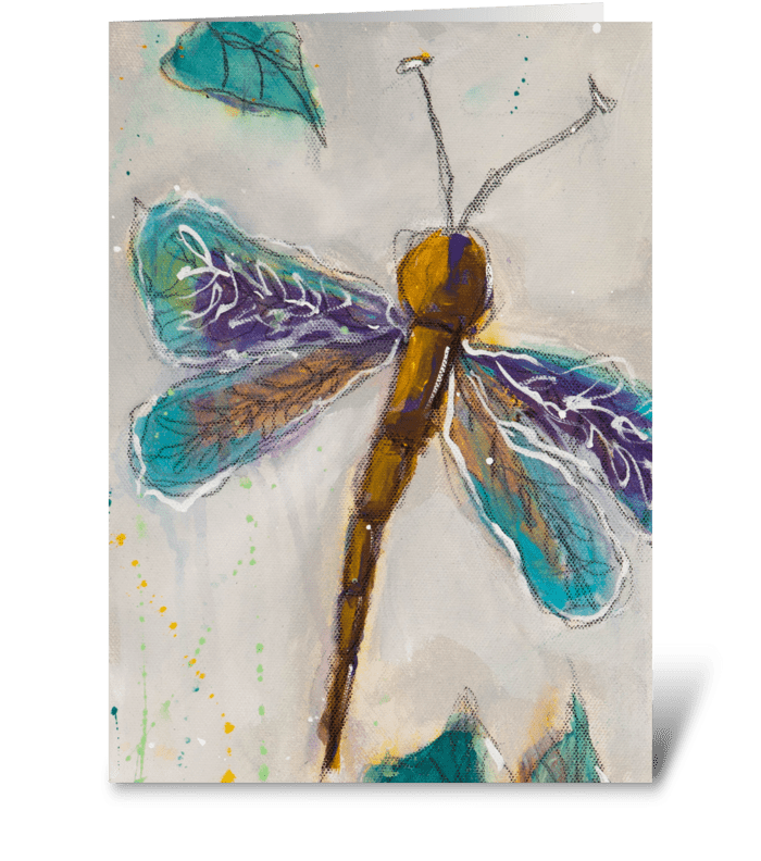 Dragonfly Generic greeting card