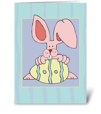 Ear-Resistible Easter greeting card