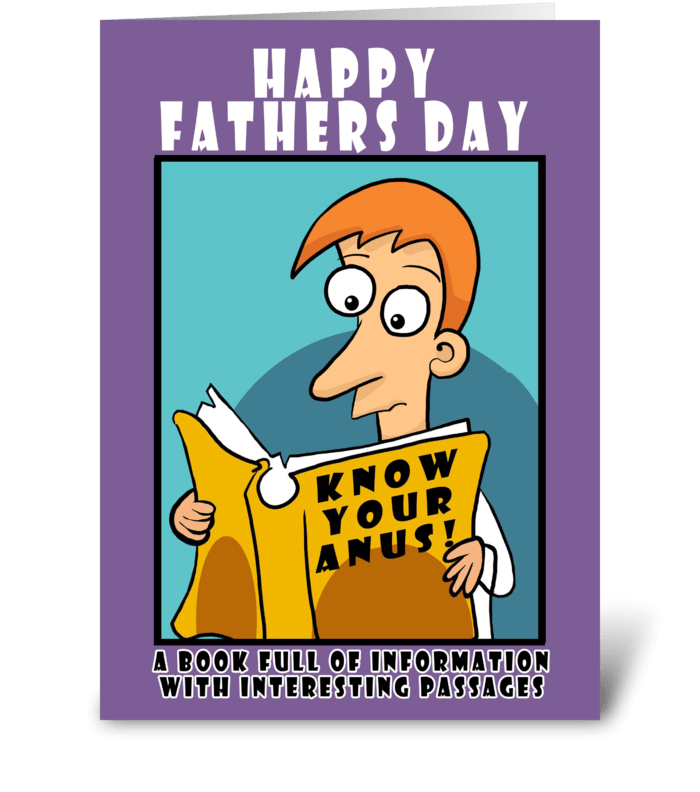 Interesting Passages Father's Day card greeting card