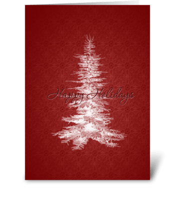 Oh Christmas Tree! greeting card