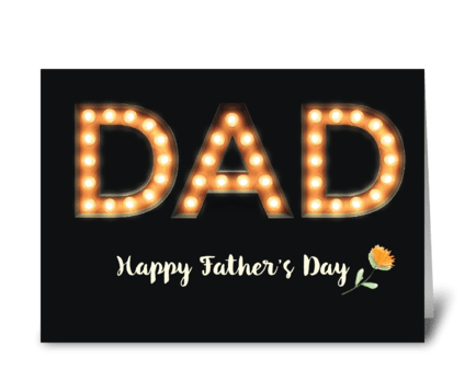 From All of Us, Dad, Father’s Day greeting card
