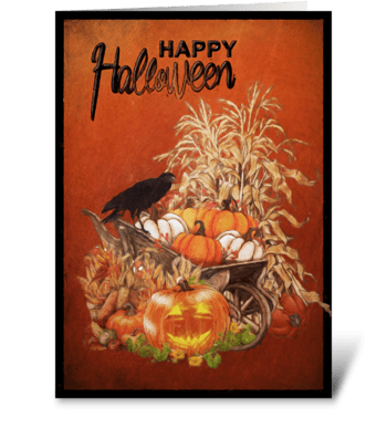 Autumn Harvest greeting card