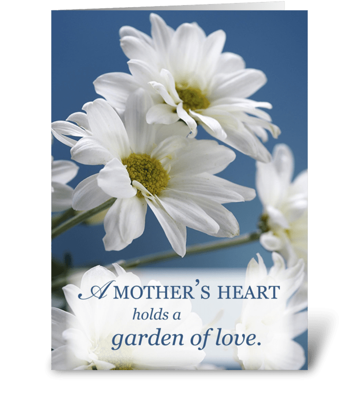 Mother's Day Garden of Love greeting card