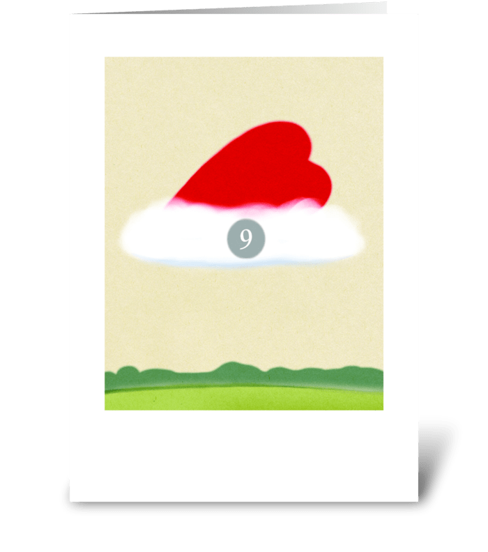 Cloud Nine greeting card
