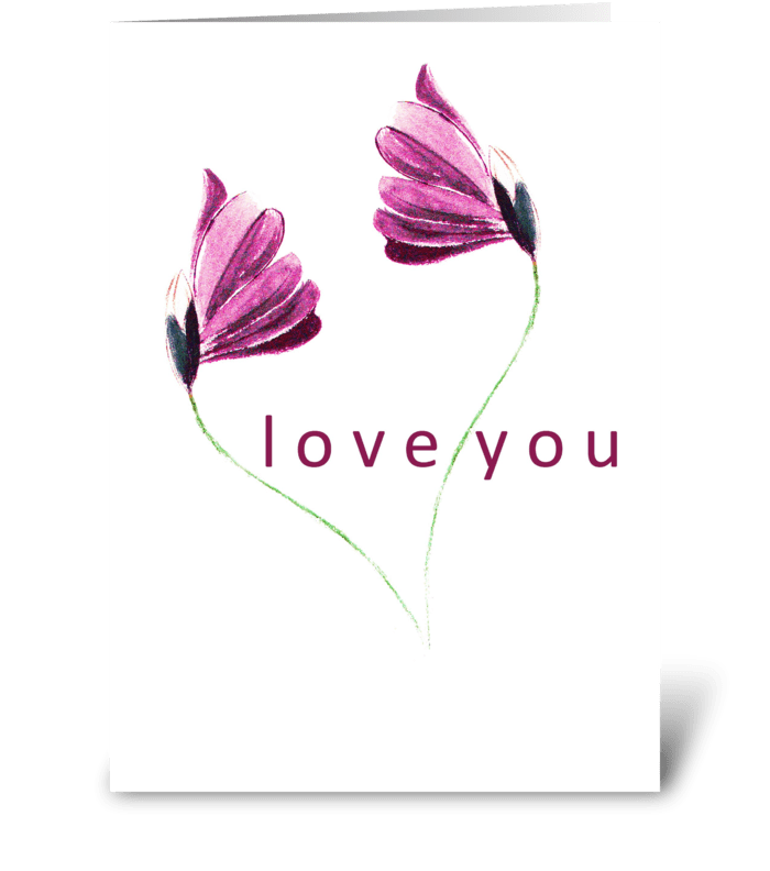Heart to Heart greeting card