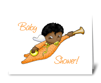 Baby Shower invitation. greeting card