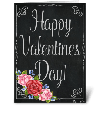 Happy Valentine's Day! greeting card