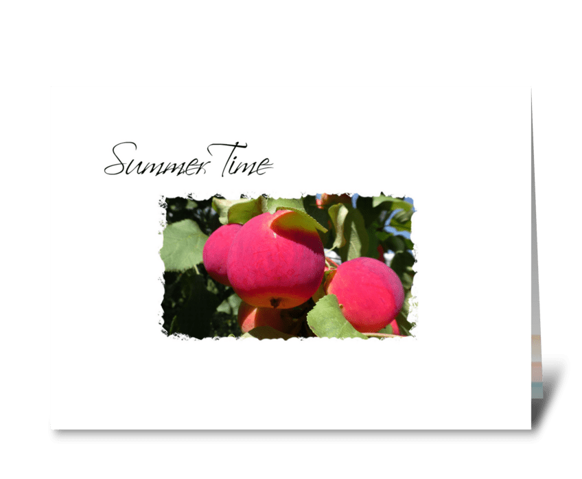summer time greeting card