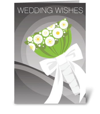 Wedding Wishes greeting card