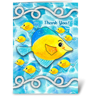 Thank You for Your Support greeting card