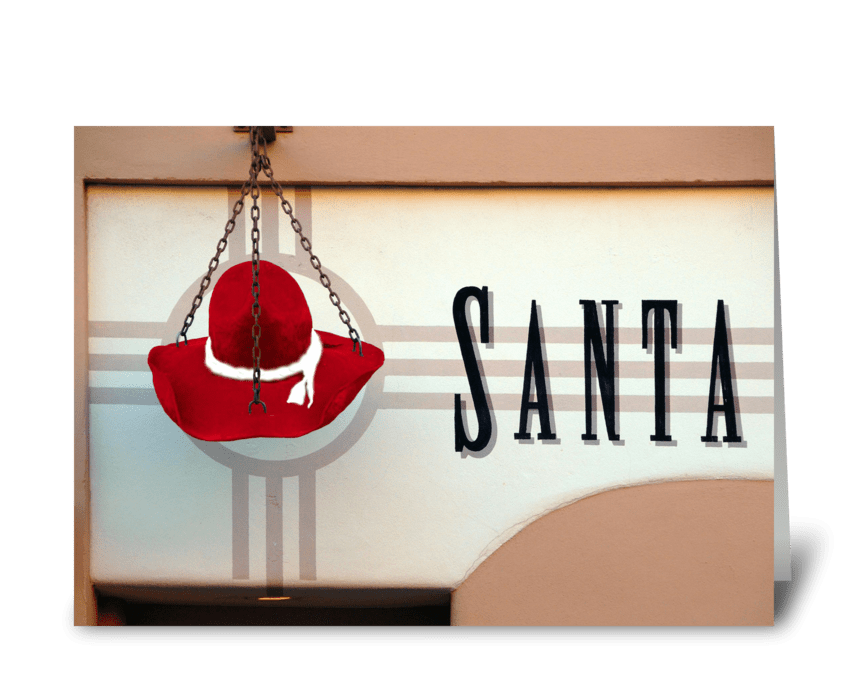 Santa Hat greeting card