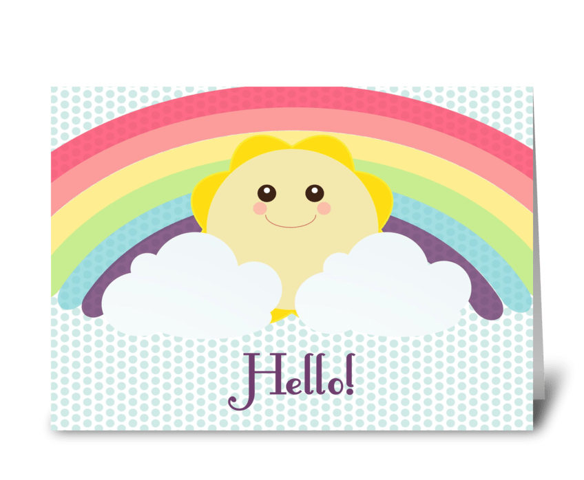 Hello Sunshine! greeting card