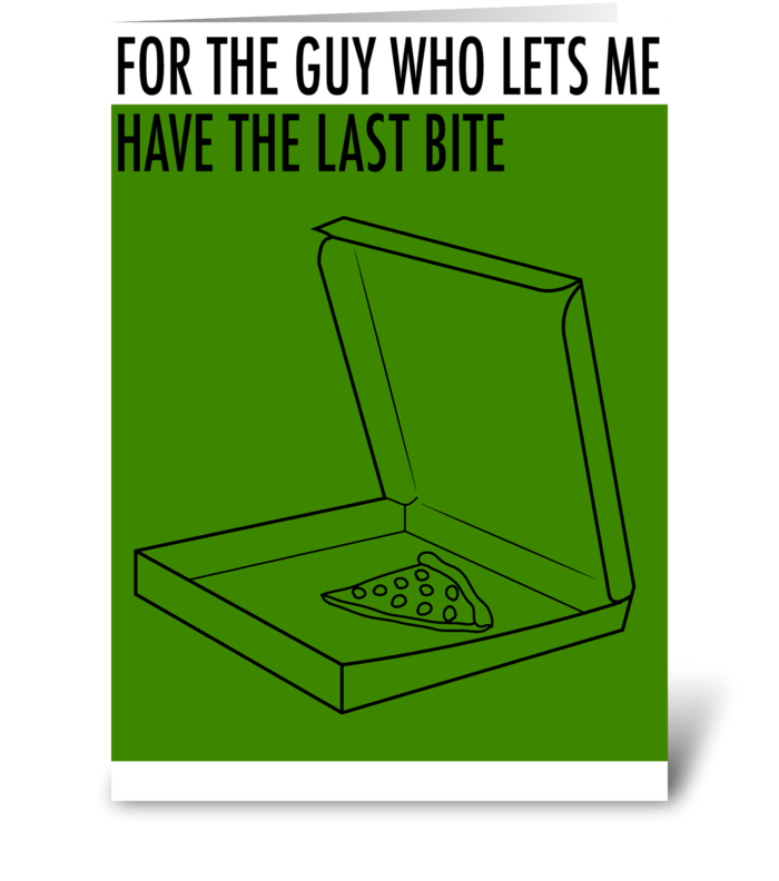 For the Guy who... greeting card