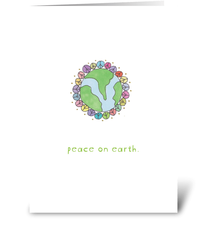 peace greeting card