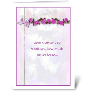 Loving Mother's Day Greeting greeting card