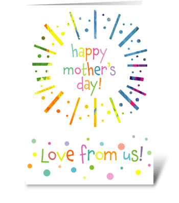 137 Mother's Day From Us greeting card