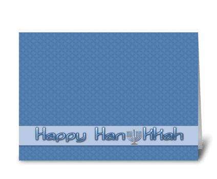 Hanukkah Greetings  greeting card
