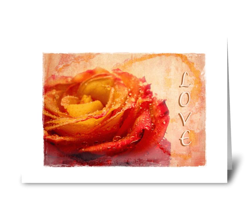 Love greeting card