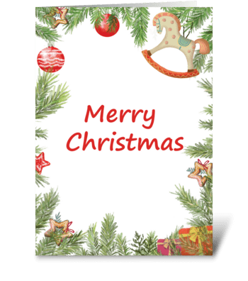 MerryChristmas greeting card