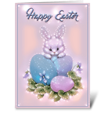 Baby Bunny greeting card