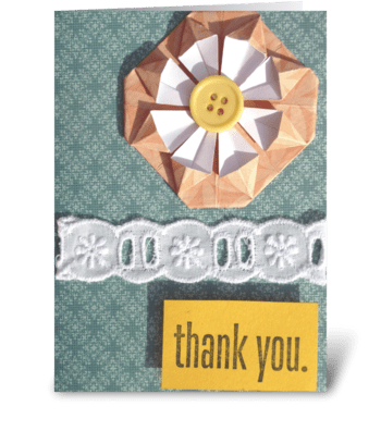 Thank YOU greeting card