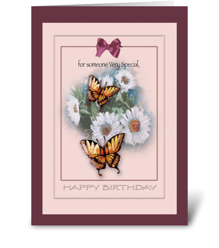 Someone Special, Happy Birthday Greeting greeting card