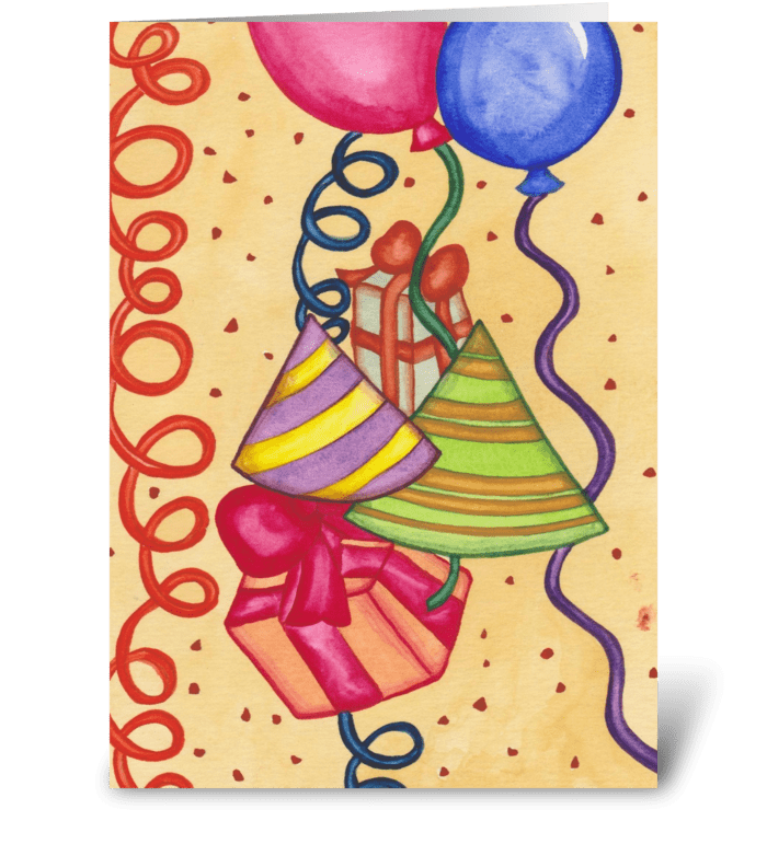 Party greeting card