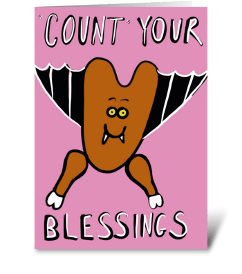 Count Your Blessings greeting card
