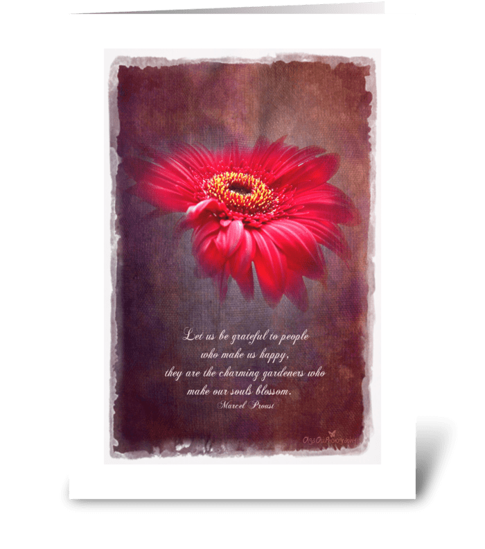 Blossom greeting card