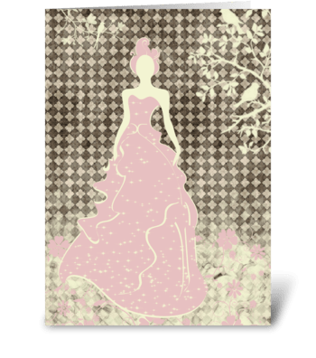 Bride Series 3 Full greeting card