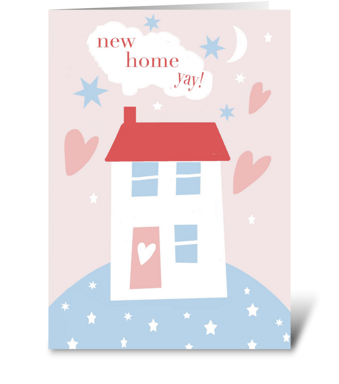 New Home - Yay! greeting card