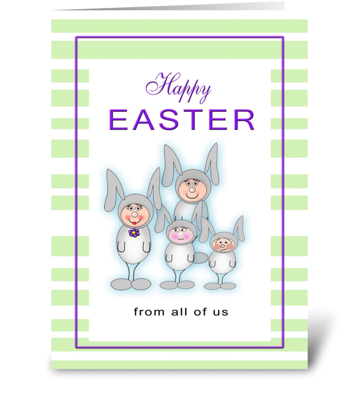 Happy Easter from All greeting card