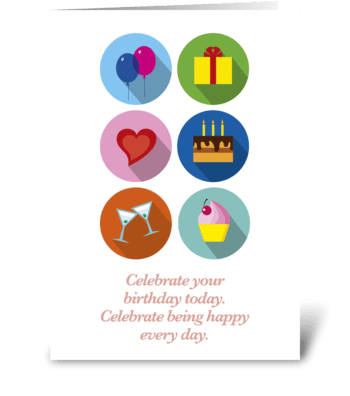 Birthday_set2 greeting card