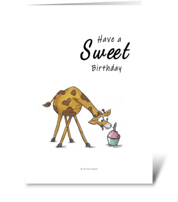 Sweet Birthday Card greeting card