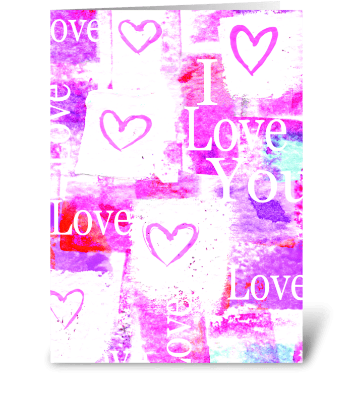 Love You Bunches greeting card