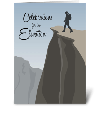 Celebrations for the Elevation greeting card