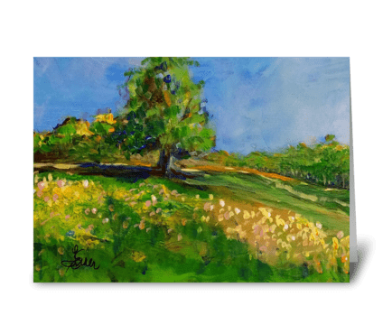 Rolling Hills greeting card