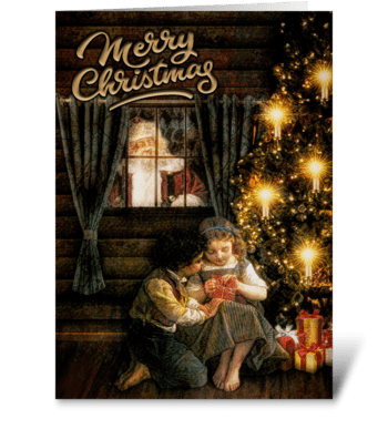 Olde Tyme Christmas greeting card
