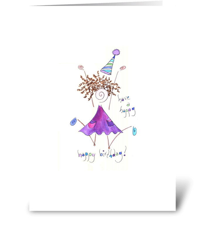 have a happy birthday greeting card