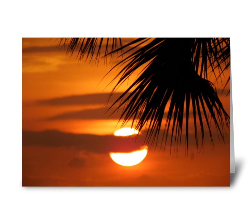 Special Sunrise greeting card