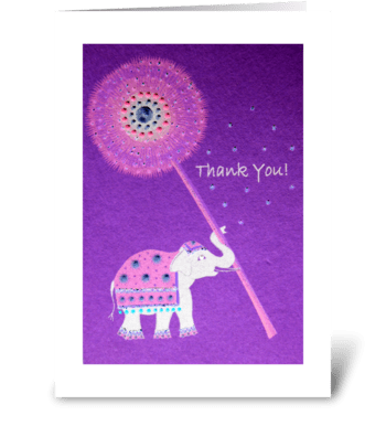 Thank You! greeting card