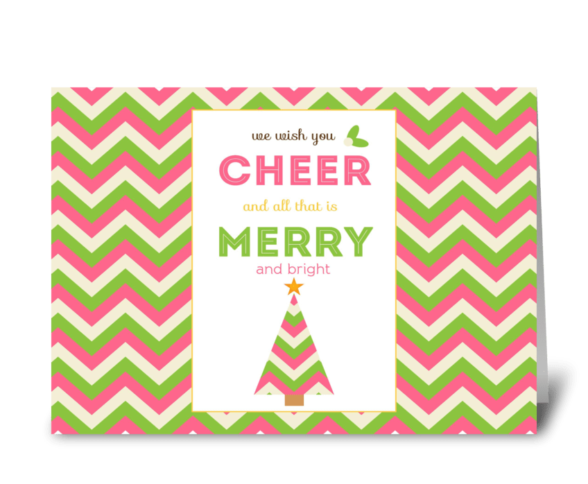 We Wish You Cheer! greeting card