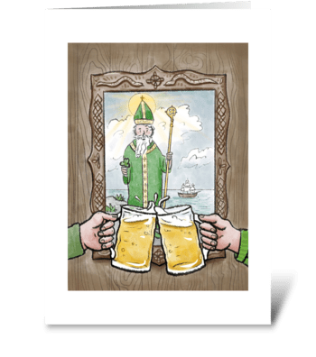 St. Patrick's Day greeting card