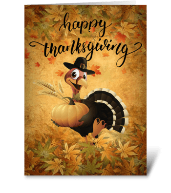 Happy Thanksgiving 1 greeting card
