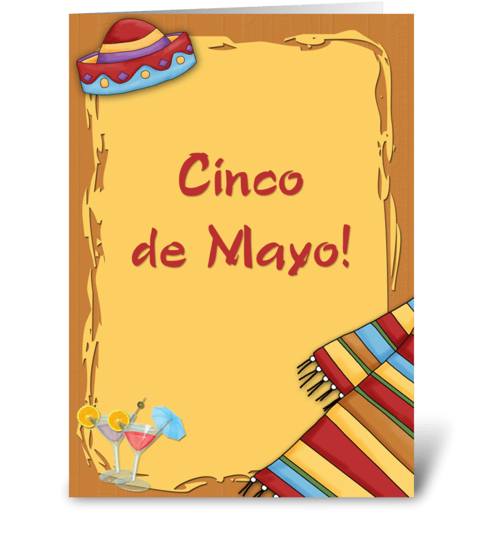 Cinco de Mayo  greeting card